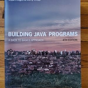 SOLD!College Book for programming - Building Java Programs